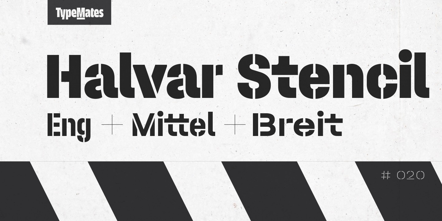 Пример шрифта Halvar Breitschrift XBd